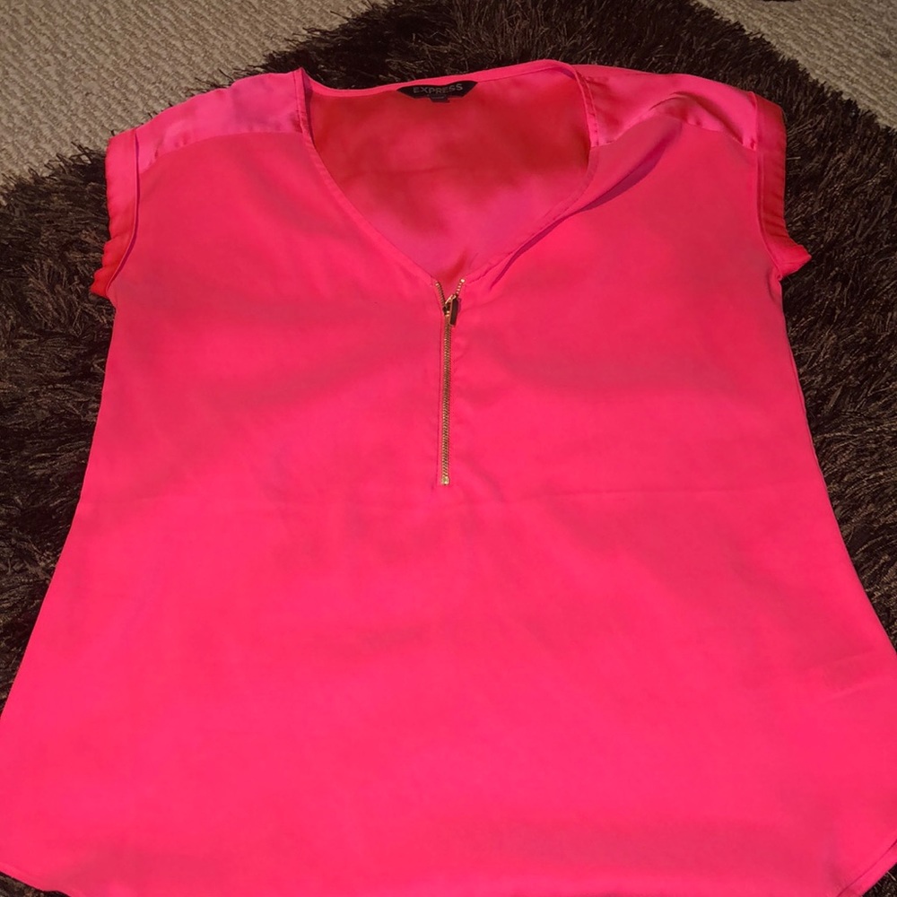 Express Hot Pink Shirt